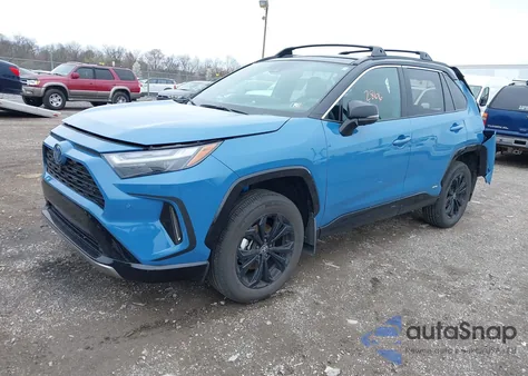 2023 Toyota Rav4 Hybrid Xse из США, поврежденный, VIN 4T3E6RFV7PU128463